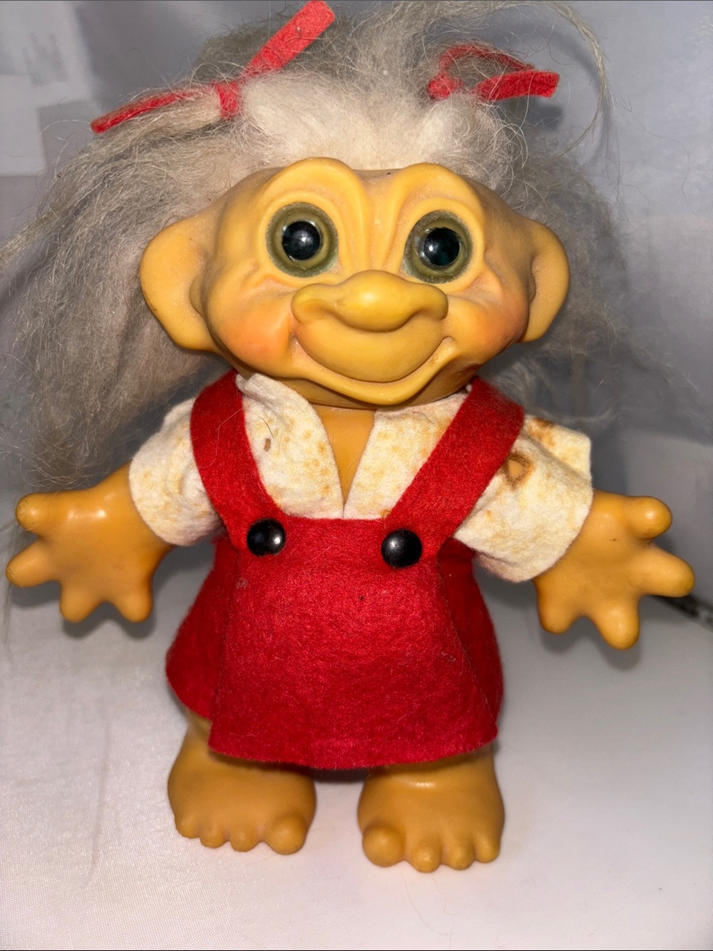 1960's Thomas Dam Girl Troll Figure
Savings Bank Coin Bank Denmark